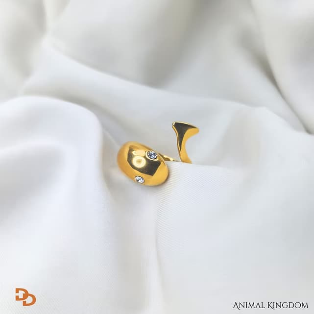 Dolphin Open Ring