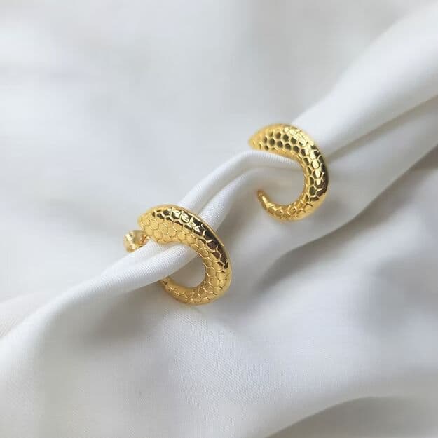 Snake Skin Hoop