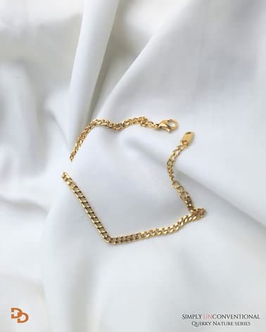 Cuban chain bracelet